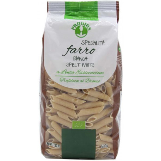 باستا من قمح السبلت الكامل - لولبية - عضوي 500جم بروبايوس باستا من قمح السبلت الكامل - لولبية - عضوي 500جم بروبايوس