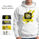 بلوفر هودي - الابيض