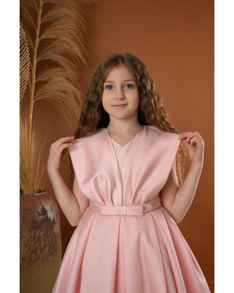 فستان بناتي سهرة 4 الوان منفوش فستان بناتي سهرة 4 الوان منفوش