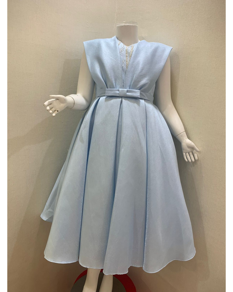 فستان بناتي سهرة 4 الوان منفوش فستان بناتي سهرة 4 الوان منفوش