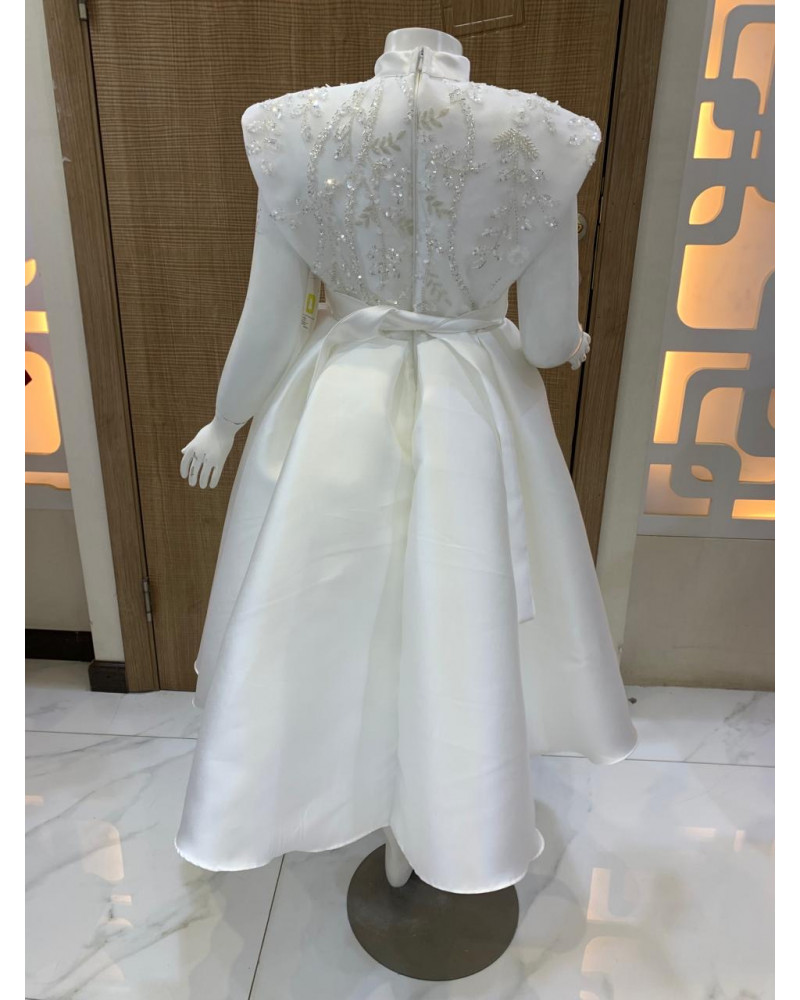 فستان بناتي سهرة 4 الوان بتصميم منفوش وتطريز ناعم - M3604 فستان بناتي سهرة 4 الوان بتصميم منفوش وتطريز ناعم - M3604