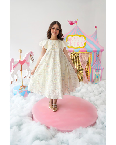 فستان بناتي مستوحى من أجواء المهرجانات - 1010