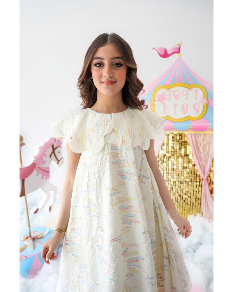 فستان بناتي مستوحى من أجواء المهرجانات - 1010