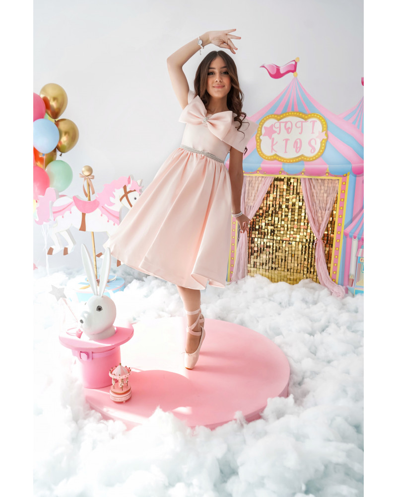 فستان الأميرات الملكي بأكتاف مكشوفه - 1012