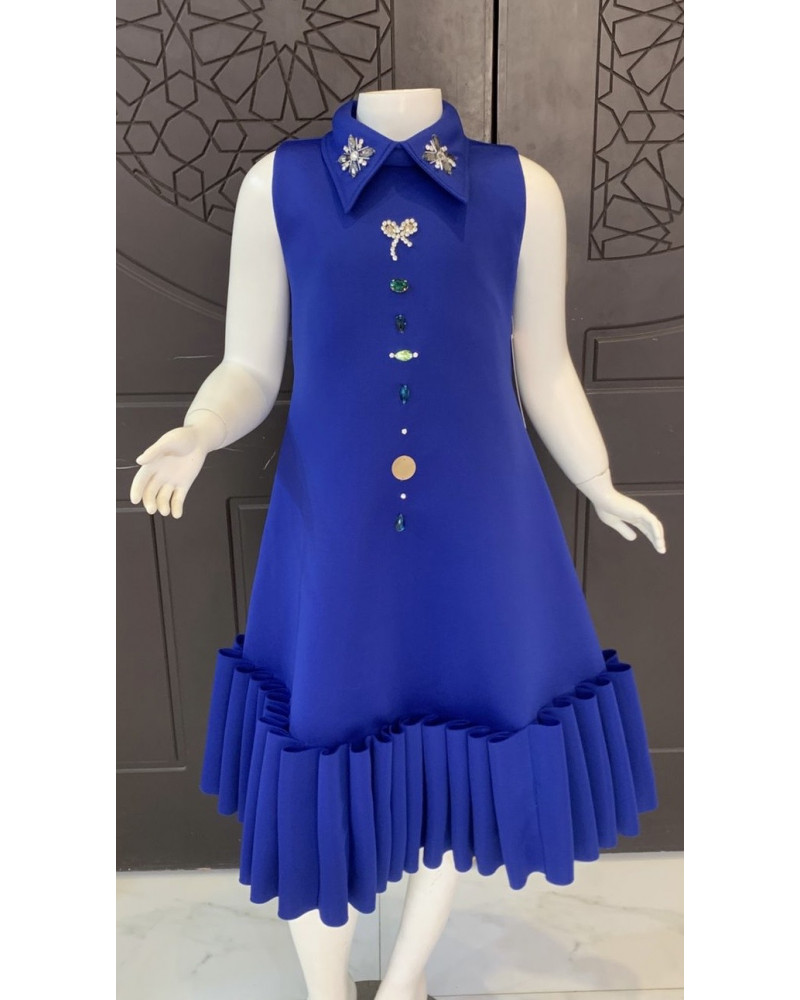 فستان أميرات لندن لمسة كلاسيكية راقية بـلونين - M3721