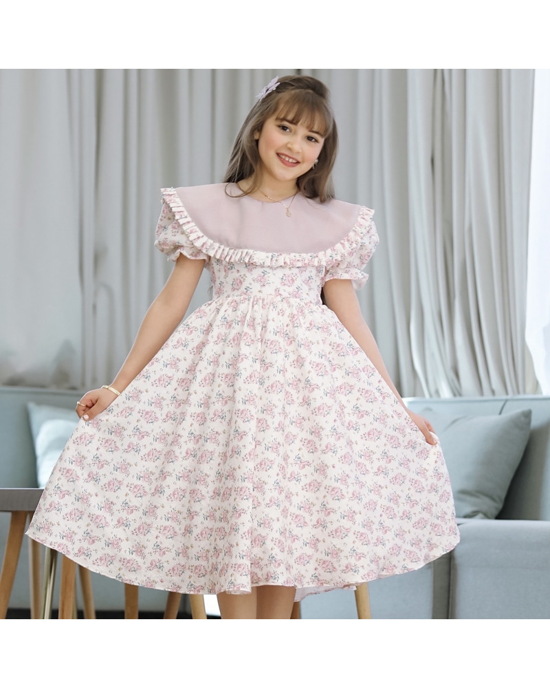 فستان بناتي سبور دلعه - 909 فستان بناتي سبور دلعه - 909