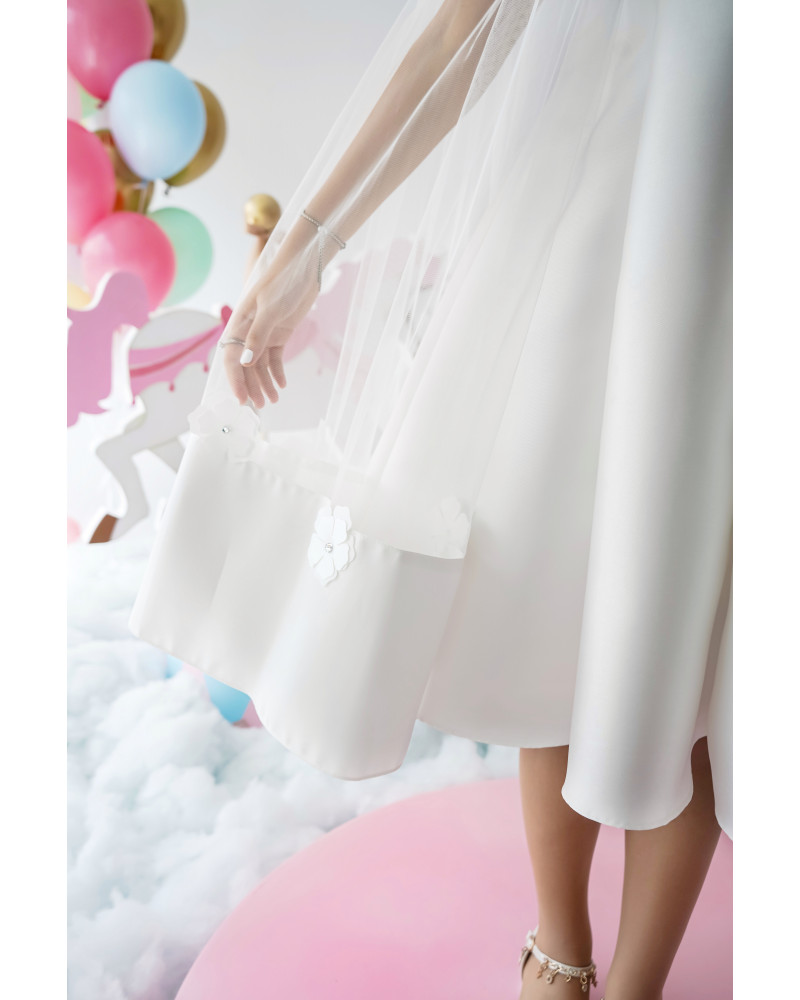 فستان بناتي فراشة سكري - m3626