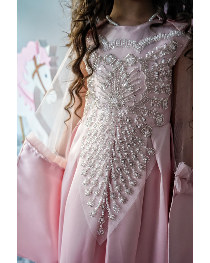 فستان جواهر الأحلام بفخامة الكريستال بـلونين - M3716