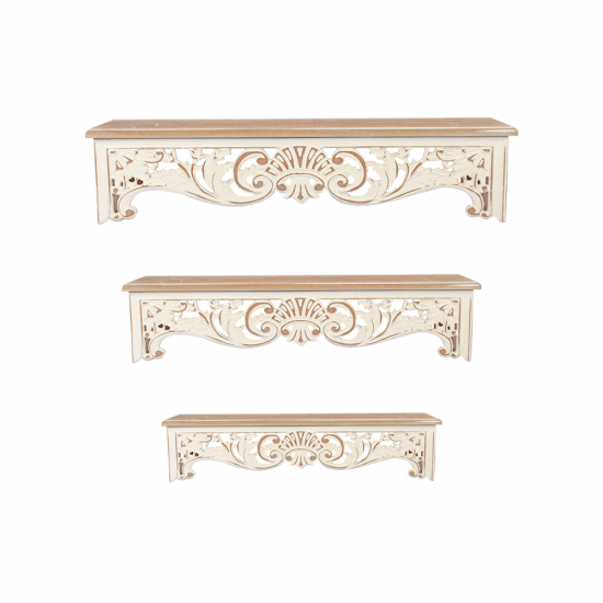 رف حائط 3 قطع رف حائط 3 قطع