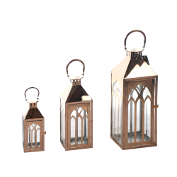 طقم فوانيس عمودي معدني