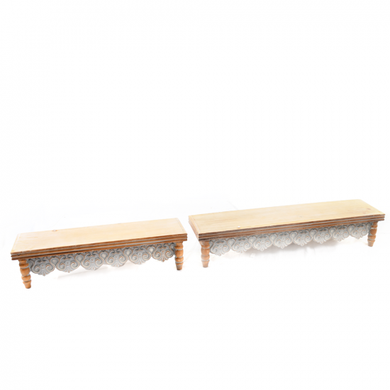 رف حائط 2 قطعة