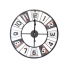 ساعة حائط دائرية