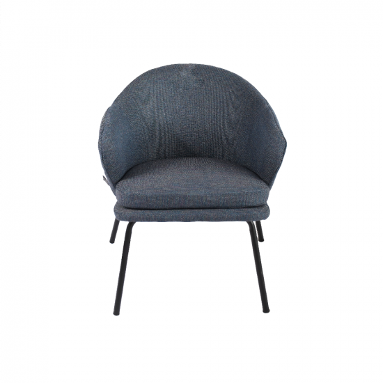 كرسي قماش مودرن ازرق غامق كرسي قماش مودرن ازرق غامق