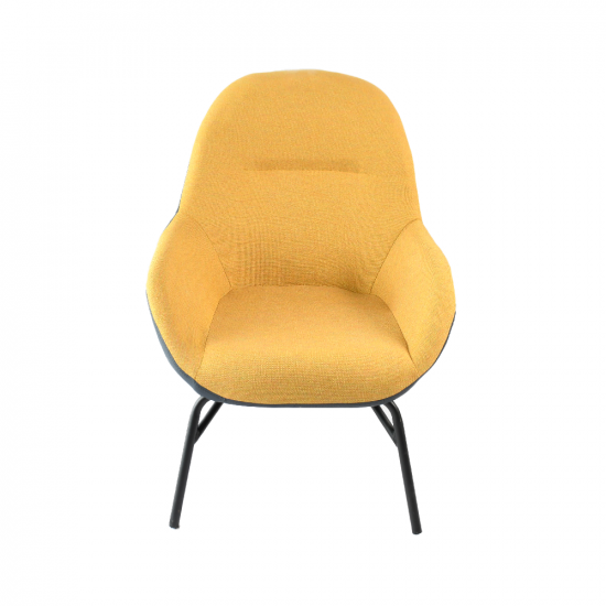 كرسي جانبي مفرد أصفر كرسي جانبي مفرد أصفر