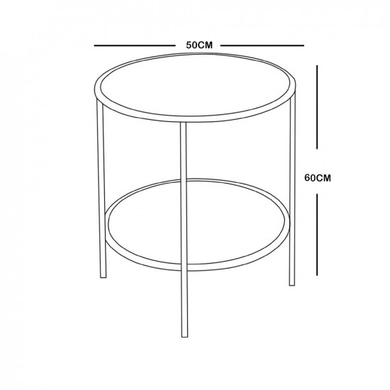 طقم طاولات خدمة 5 قطع