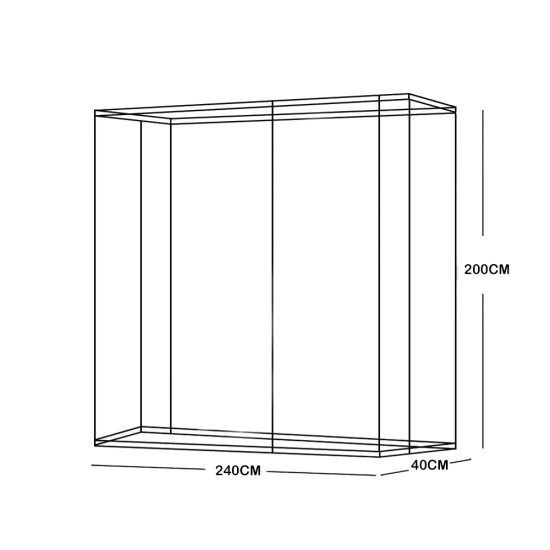 دولاب ملابس 6 باب