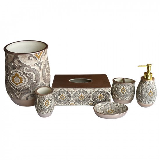 طقم اكسسوارات حمام 6 قطع