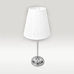 أباجورة طاولة فضية 55 سم