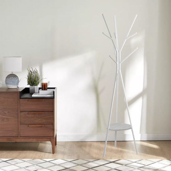 علاقة ملابس 179 سم ابيض علاقة ملابس 179 سم ابيض