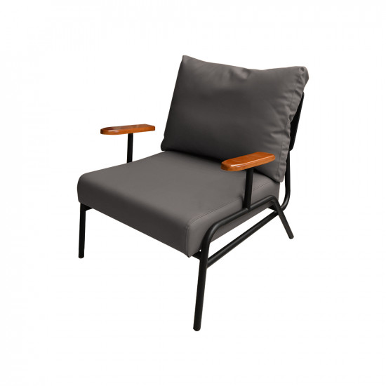 كرسي مفرد جلد فخم