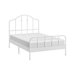 هيكل سرير 200X120 سم لون أبيض