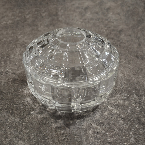 علبة مناديل زجاج