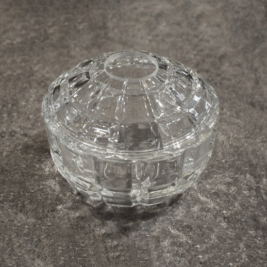 علبة مناديل زجاج