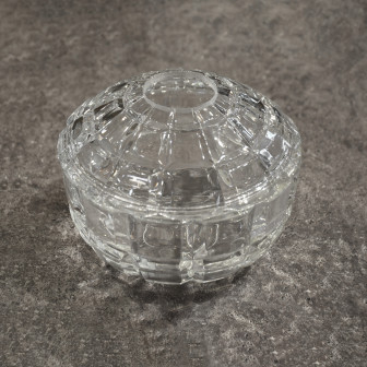 علبة مناديل زجاج