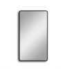 مرآة حائط 140x70 سم بإطار معدن مرآة حائط 140x70 سم بإطار معدن