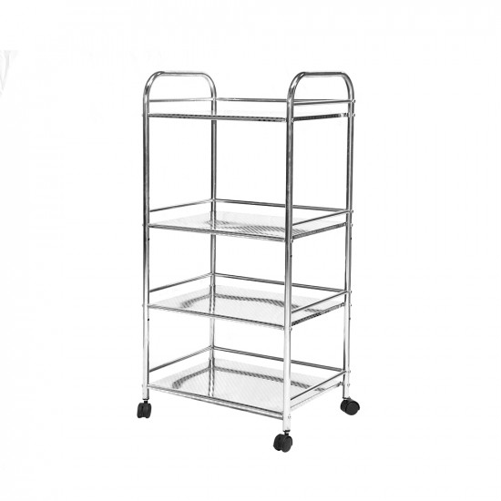 وحدة رفوف 4 أدوار استيل 50 سم