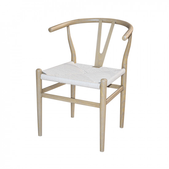 كرسي مفرد جانبي بيج