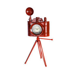 ساعة ديكور على شكل كاميرا استاند