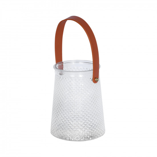 فازة ورد ديكور زجاج