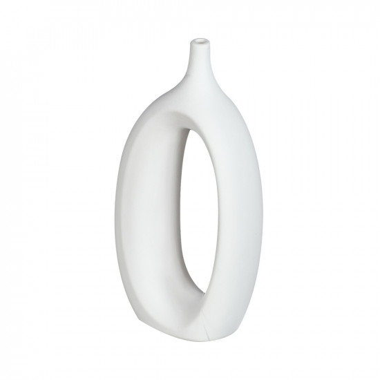 فازة ورد ديكور سيراميك 26*6*13 سم