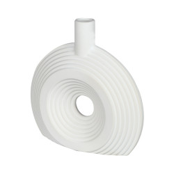 فازة ورد ديكور سيراميك 25*7*25 سم