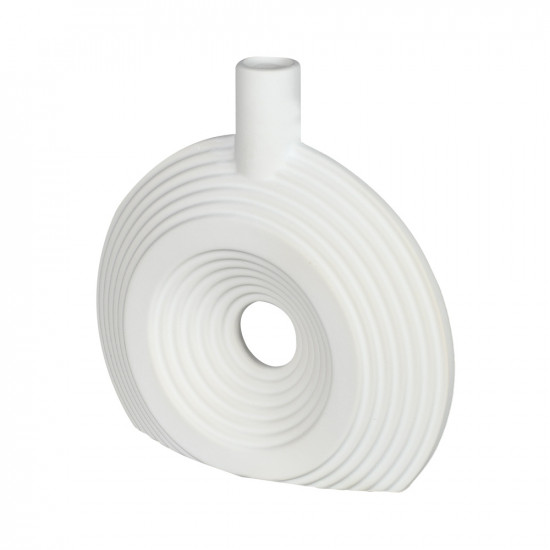 فازة ورد ديكور سيراميك 25*7*25 سم