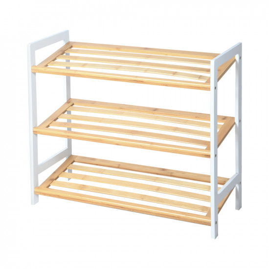 وحدة رفوف متحركة 3 أدوار خشب