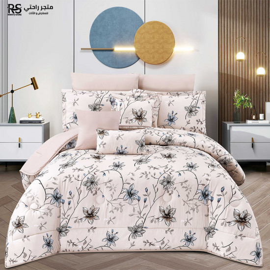 مفرش ميكروفيبر 8 قطع نفرين