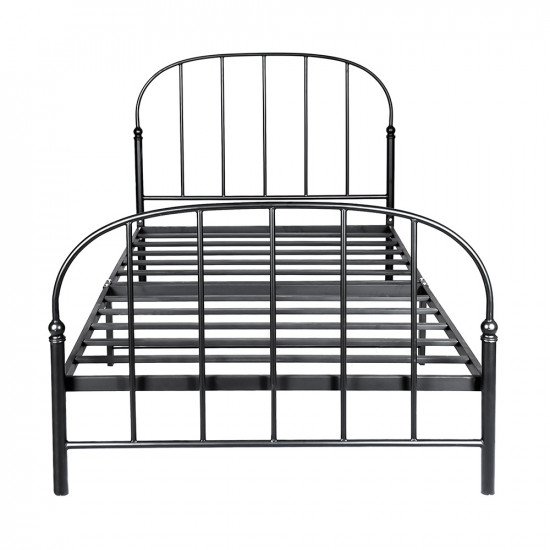 سرير معدن اسود 120*200 سم سرير معدن اسود 120*200 سم