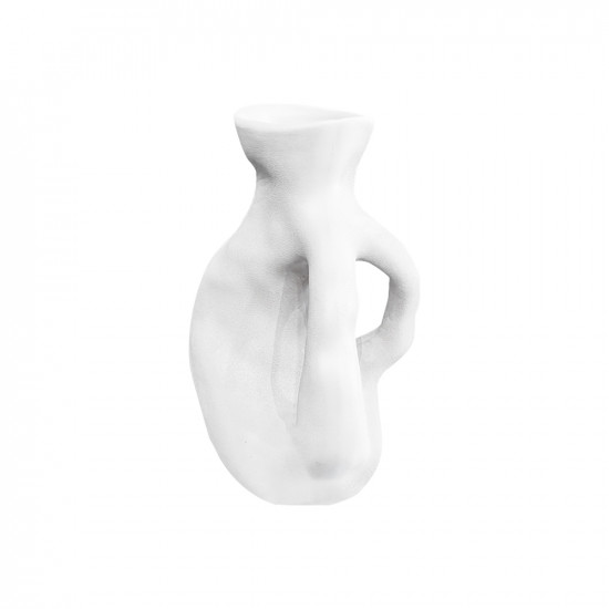 فازة ورد ديكور سيراميك أبيض فازة ورد ديكور سيراميك أبيض