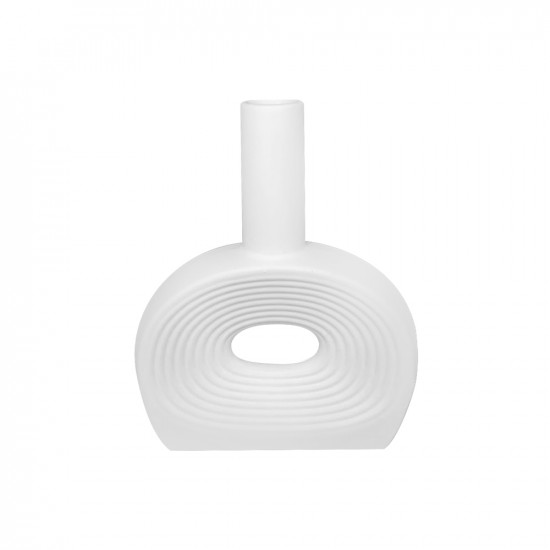 فازة ورد ديكور سيراميك 20*6*17 سم