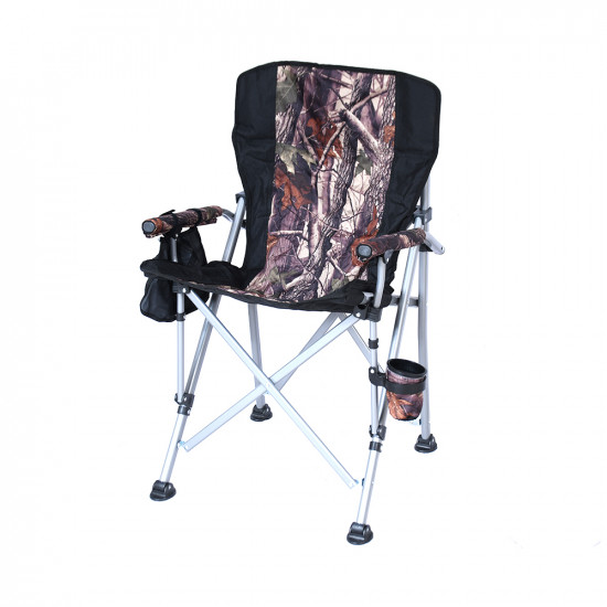 كرسي رحلات مع حامل اكواب من القماش والمعدن 58 سم