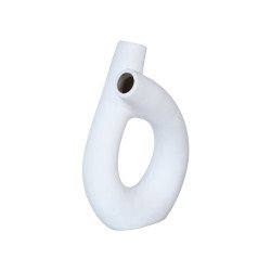 فازة ورد ديكور سيراميك 28*19 سم