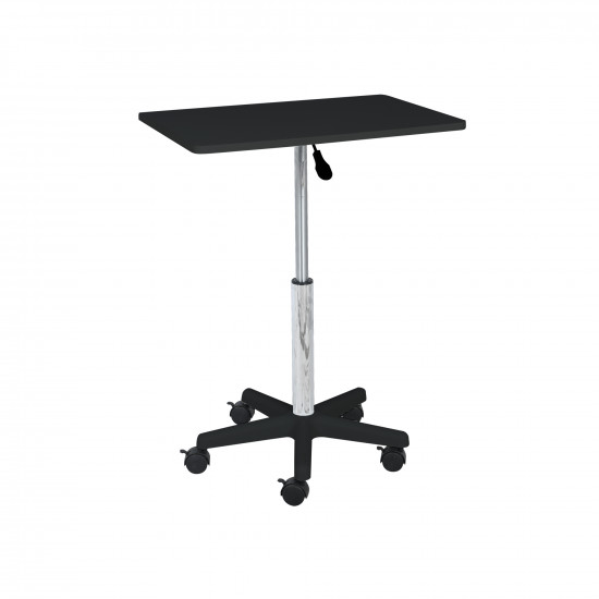 طاولة خدمة مفردة متحركة قابلة للتعديل