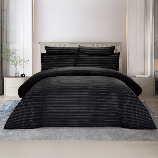 مفرش راحتي فندقي سحاب 7 قطع نفرين