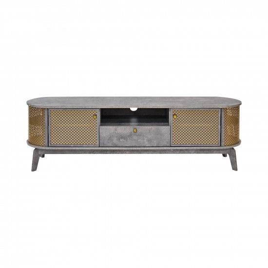 وحدة تلفزيون من الخشب 160 سم