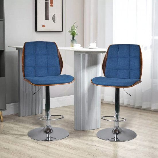 كرسي بار قماش قابل للتعديل