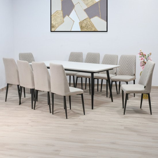 طاولة طعام خشب 10 كرسي طاولة طعام خشب 10 كرسي