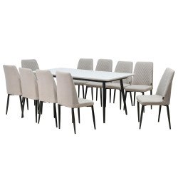 طاولة طعام خشب 10 كرسي طاولة طعام خشب 10 كرسي