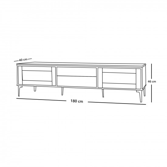 وحدة تلفزيون ماليزي 180سم وحدة تلفزيون ماليزي 180سم